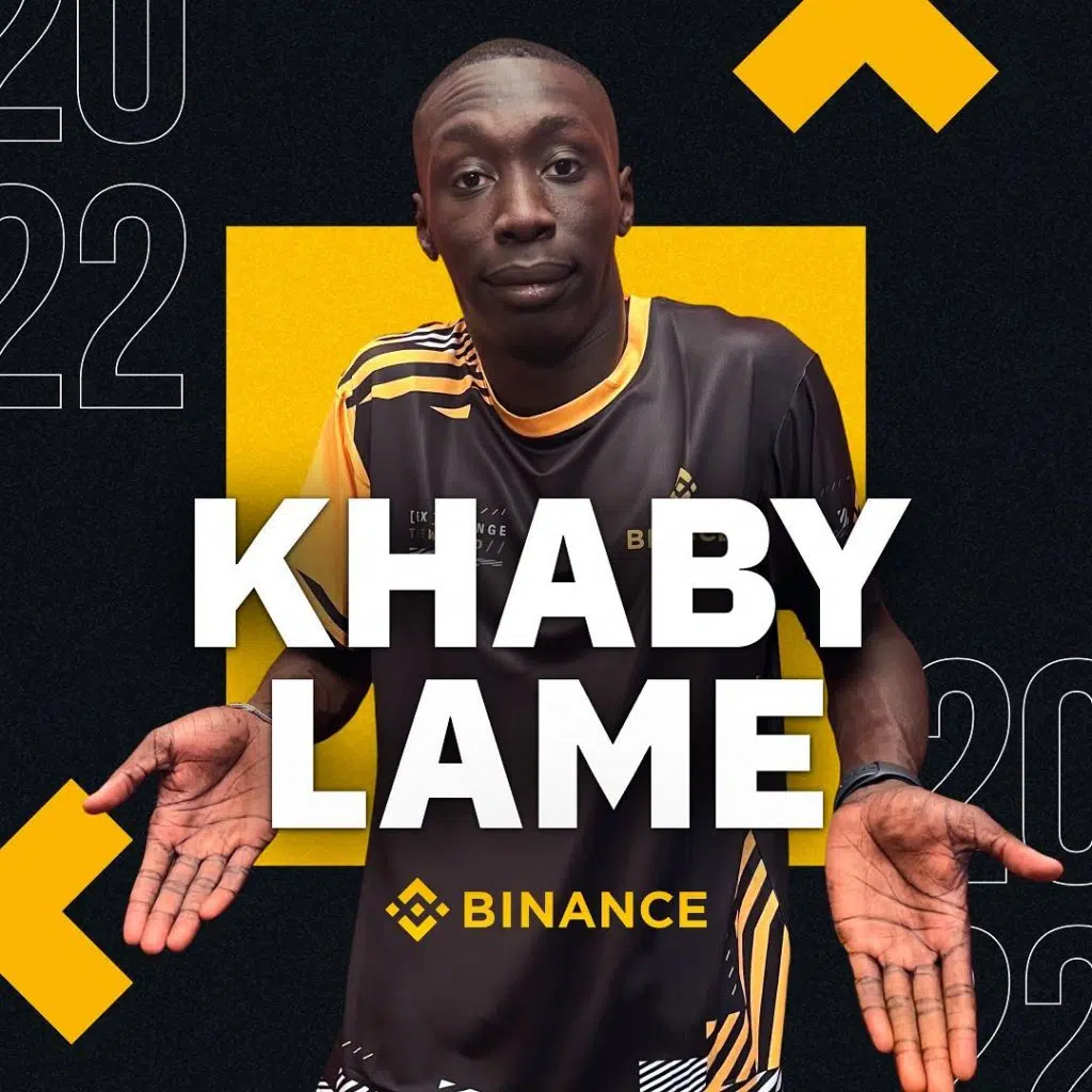 Khaby Lame, le nouvel ambassadeur de Binance