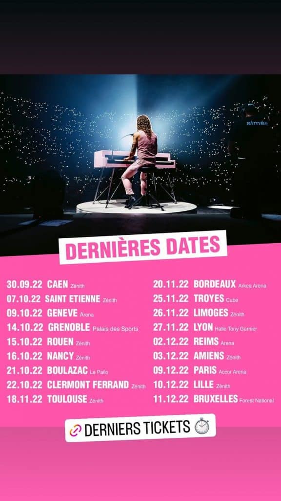 Les dates de Julien Doré.
