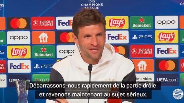 La blague de Sadio Mané à Thomas Müller avant la confrontation contre le FC Barcelone