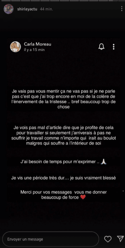 Carla Moreau profite de sa séparation avec Kevin pour placer ses produits : les internautes en colère…