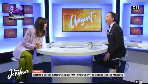 Isabelle Morizet se confie sur la fin de sa carrière de chanteuse "Chez Jordan" (C8)