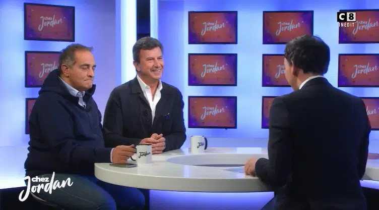 Pascal Bataille et Laurent Fontaine se confient sur le plateau de “Chez Jordan” sur C8