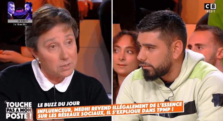 TPMP : “Vous profitez de la faiblesse des gens” Danielle Moreau s’en prend à un influenceur qui fait polémique en revendant de l’essence