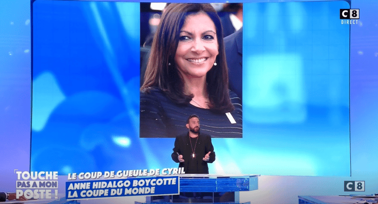 TPMP : “Ferme ta gueule”, Cyril Hanouna à Anne Hidalgo concernant le boycott de la coupe du monde au Qatar