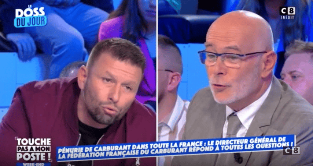 TPMP : Raymond s&rsquo;agace fortement contre un invit&eacute; au sujet de la p&eacute;nurie de carburant