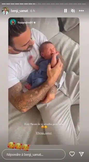 Benjamin Samat : il partage une vidéo très mignone de son meilleur pote Florent André avec son fils Andréa