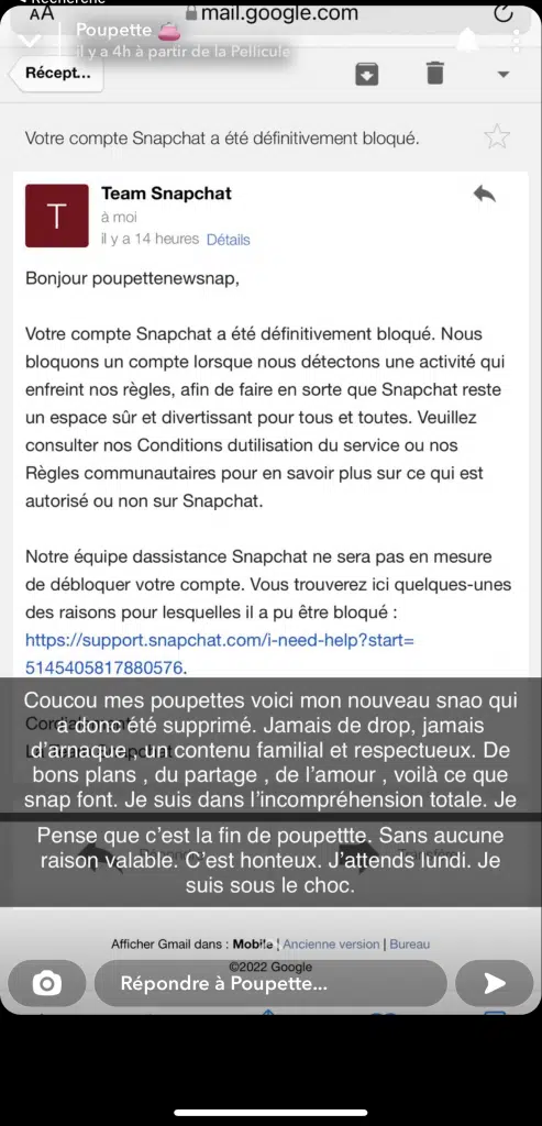 Poupette Kenza au fond du trou, elle a perdu son compte Snapchat