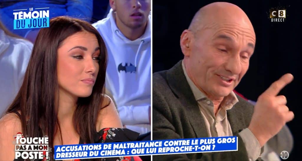 TPMP : tensions sur le plateau en présence du dresseur animalier Pierre Cadéac, accusé de violences sur les animaux