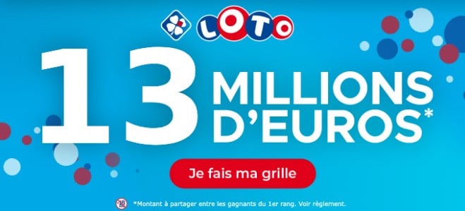 Loto du lundi 7 novembre 2022 : 13 millions d'euros en jeu ! Le tirage ce soir !