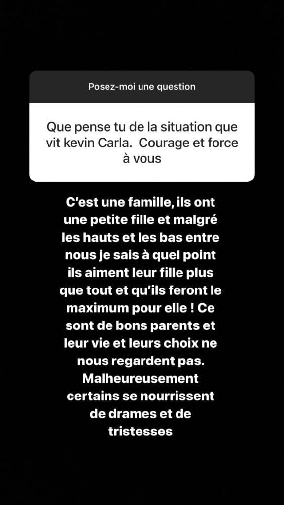 Magali Berdah s'exprime sur le divorce de Kevin et Carla.