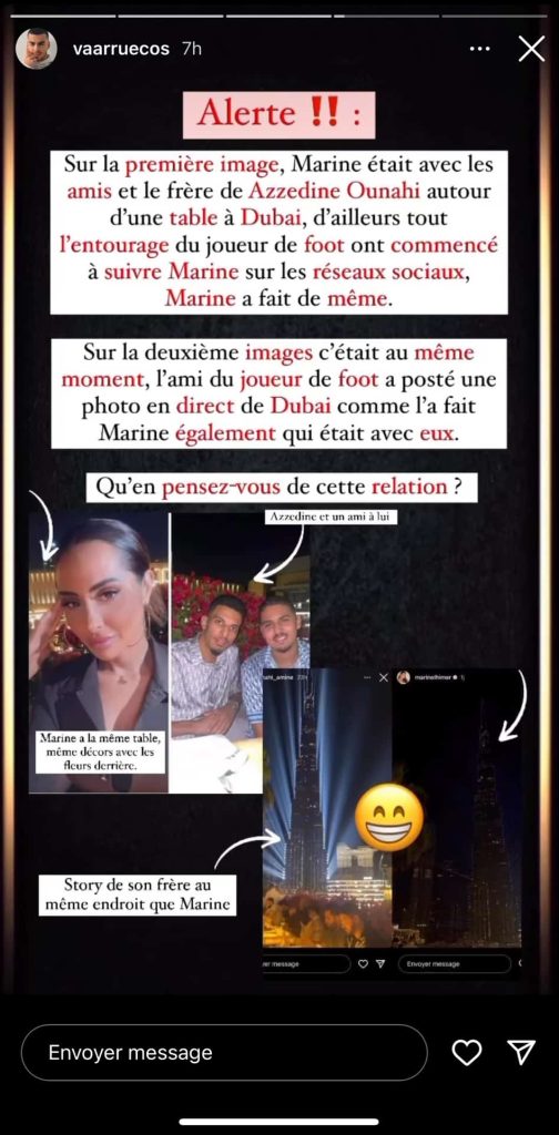 Marine El Himer : Sa relation avec un footballeur Marocain se confirme !