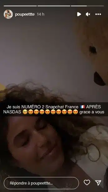 Poupette Kenza : l'influenceuse est numéro 2 sur Snapchat France !