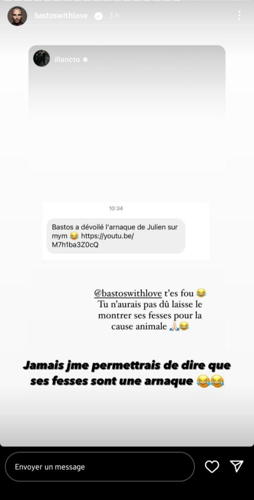 Julien Bert : Il se fait violemment tacler par Bastos et Illan Castronovo
