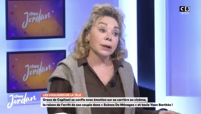 Grace de Capitani revient « Chez Jordan » sur son grand amour Jean-Pierre Jacquin