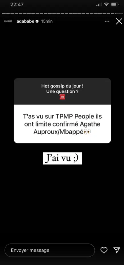 Love alerte : Agathe Auproux en proie à des rumeurs sur sa possible idylle avec Kylian Mbappé et ça remue le Web !