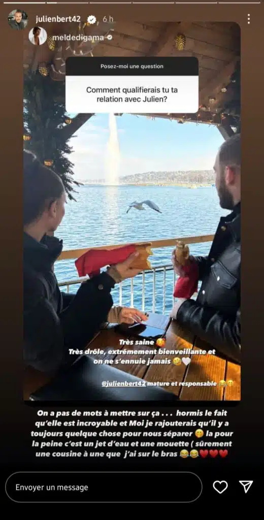 Mélanie Dédigama et Julien Bert en couple ? Ces nouvelles révélations le confirment !