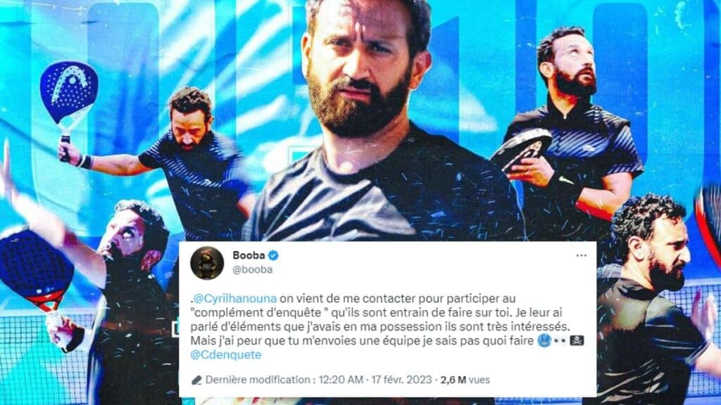 Booba menace (encore) Cyril Hanouna de balancer des dossiers &agrave; Compl&eacute;ment d'Enqu&ecirc;te