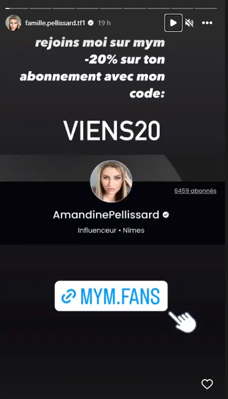 Amandine Pellissard : "VIENS20", ce nouveau placement de produit qui choque !