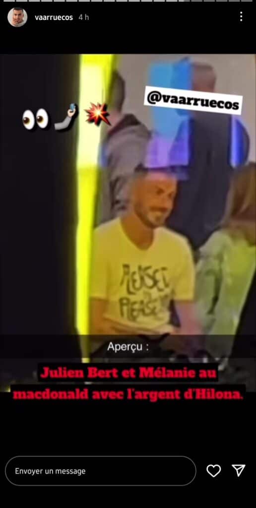 Julien Bert accusé de violences par Hilona Gos : Il s'affiche avec Mélanie Dedigama et ça fait le buzz.