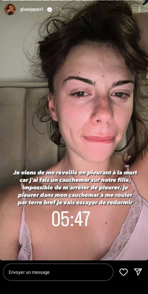 Giuseppa : Elle fait un cauchemar sur sa fille et se confie en larmes