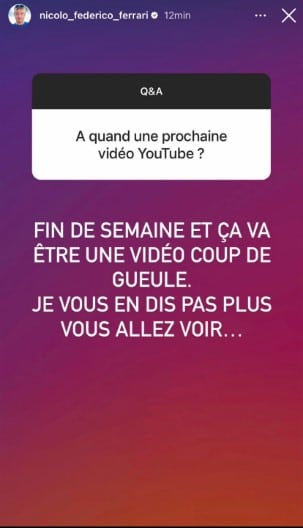 Nicolo (Les Apprentis Aventuriers) : Prêt à s’exprimer sur l’affaire entre Hilona Gos et Julien Bert ?