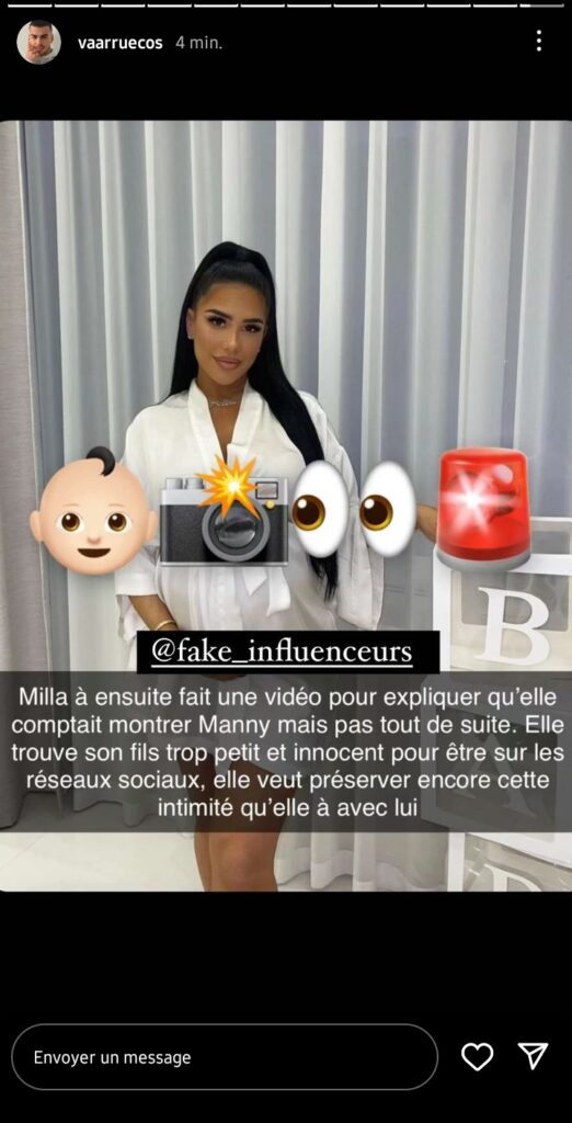 Milla Jasmine enfin prête à montrer le visage de son fils ?