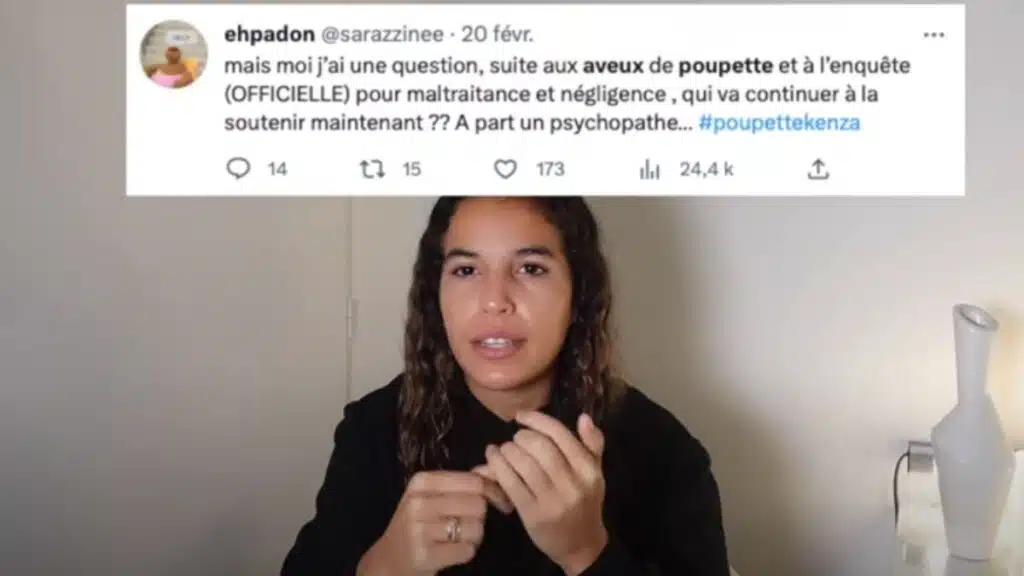 Poupette Kenza accusée de violences sur mineur, elle sort totalement innocentée de sa garde à vue