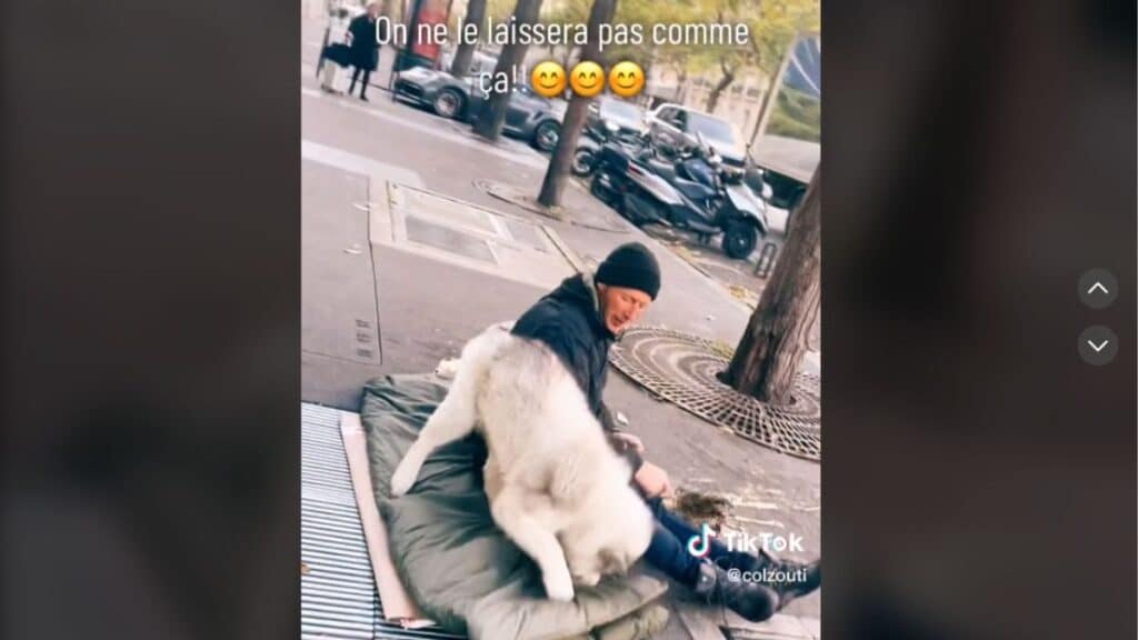 Grâce au chien Sora, un SDF quitte la rue pour de bon. Une très belle leçon d'amour !
