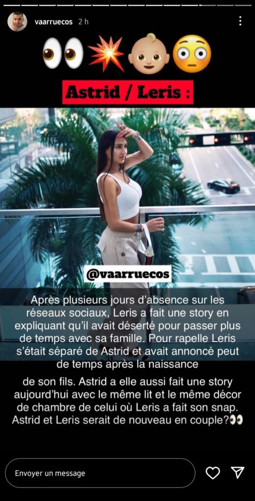 Astrid Nelsia et Leris Luketo de nouveau en couple ? Ces détails le confirment