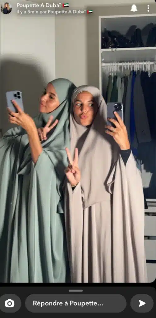 Poupette Kenza s'affiche voilée avec sa cousine Soukaina