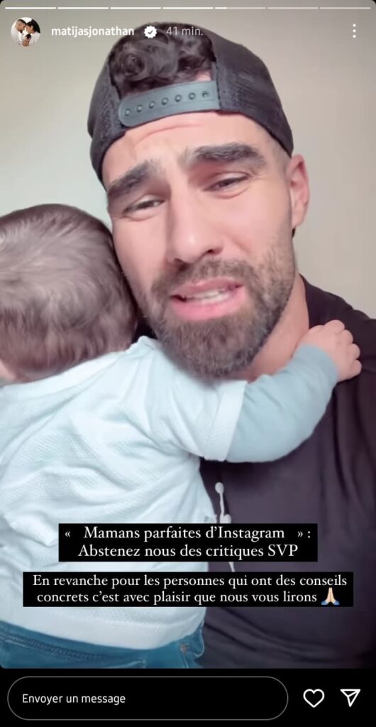 Jonathan Matijas s'emporte contre les parents parfaits d'Instagram, "Vous êtes malade ou quoi ?"