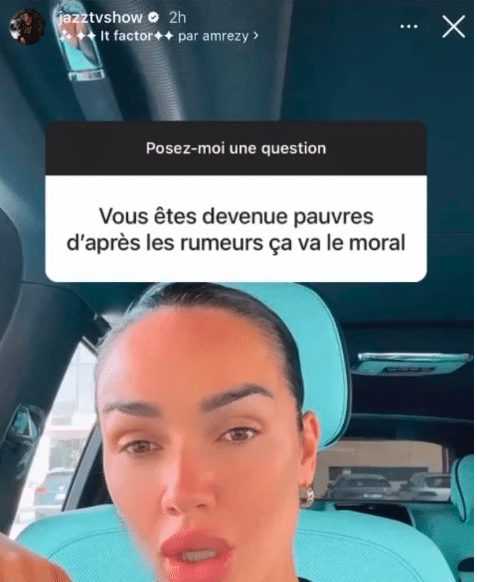 Jazz Correia : "On est très très loin d’être pauvres", mise au point sur sa situation financière