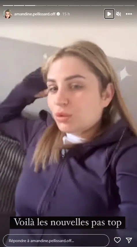 Amandine Pellissard au plus mal : "On est au bout de notre vie !"