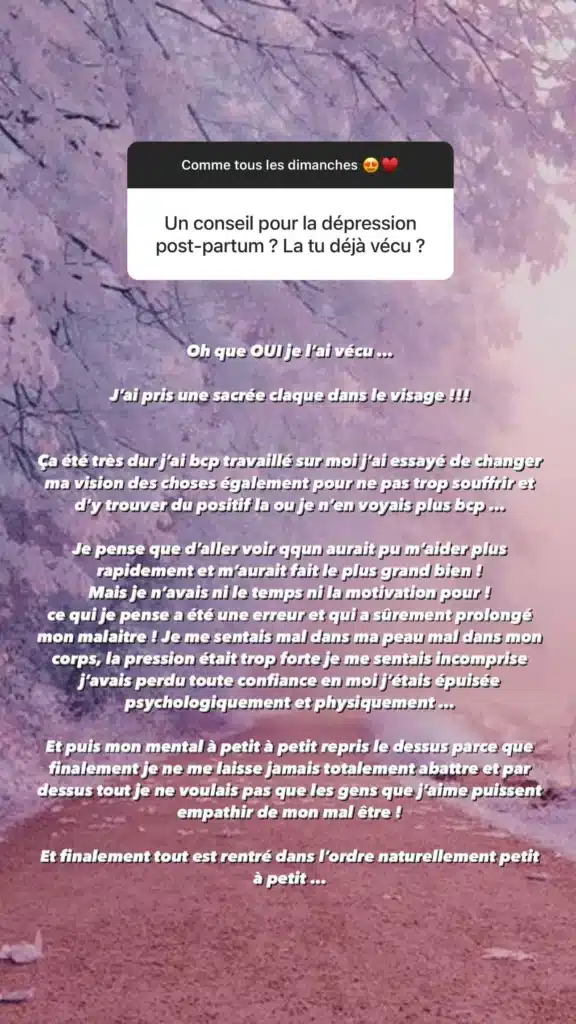 « Ça a été très dur » : Mélanie Dedigama se confie sur sa dépression post-partum