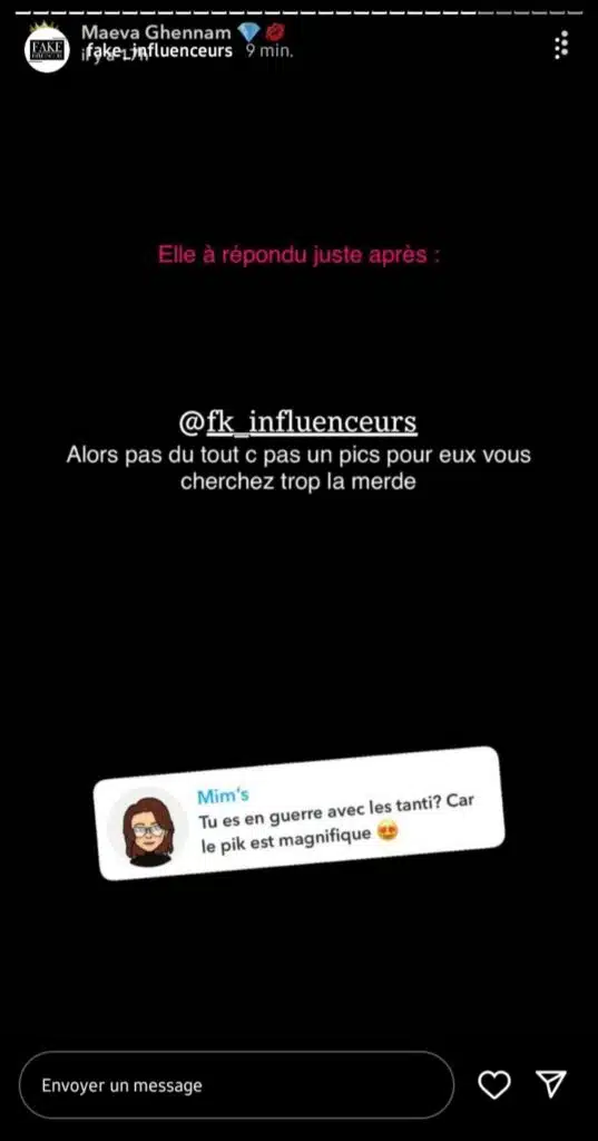 "Vous cherchez trop la merde" : Maeva Ghennam accusée de tacler Julien et Manon Tanti, réplique