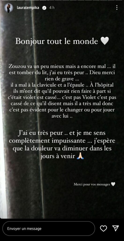 "Je me sens complètement impuissante" : Laura Lempika inquiète pour son fils Zlatan