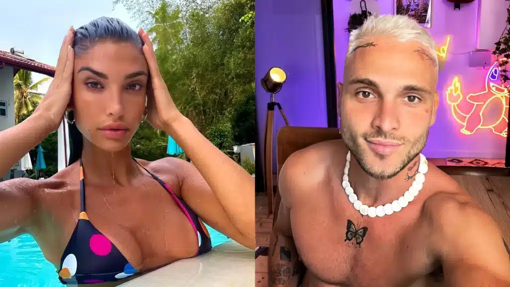 Bastos sous-entend un rapprochement avec Mélanie Dedigama sur le tournage des Cinquante