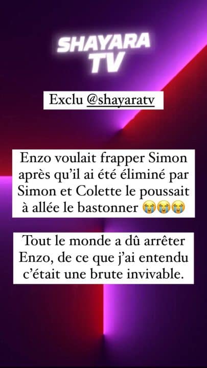 Les Cinquante saison 2 : Simon Castaldi victime de violence par un autre candidat ?