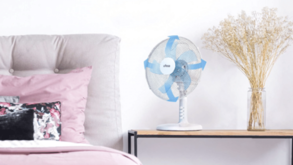 Ventilateur Portable Avec Compresse Froide – Rechargeable 4000mAh – 5 Vitesses – Idéal Sport, Voyage, Bureau
