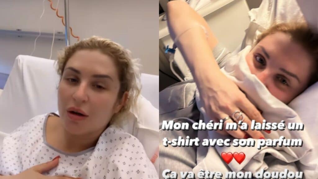 Amandine Pellissard : Hospitalisée jusqu'à la naissance du bébé, la poche des eaux fissurée !