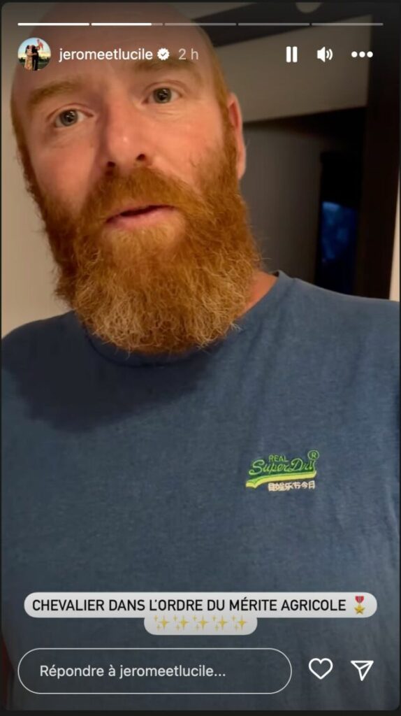 Jérôme (L'amour est dans le pré) annonce une excellente nouvelle !