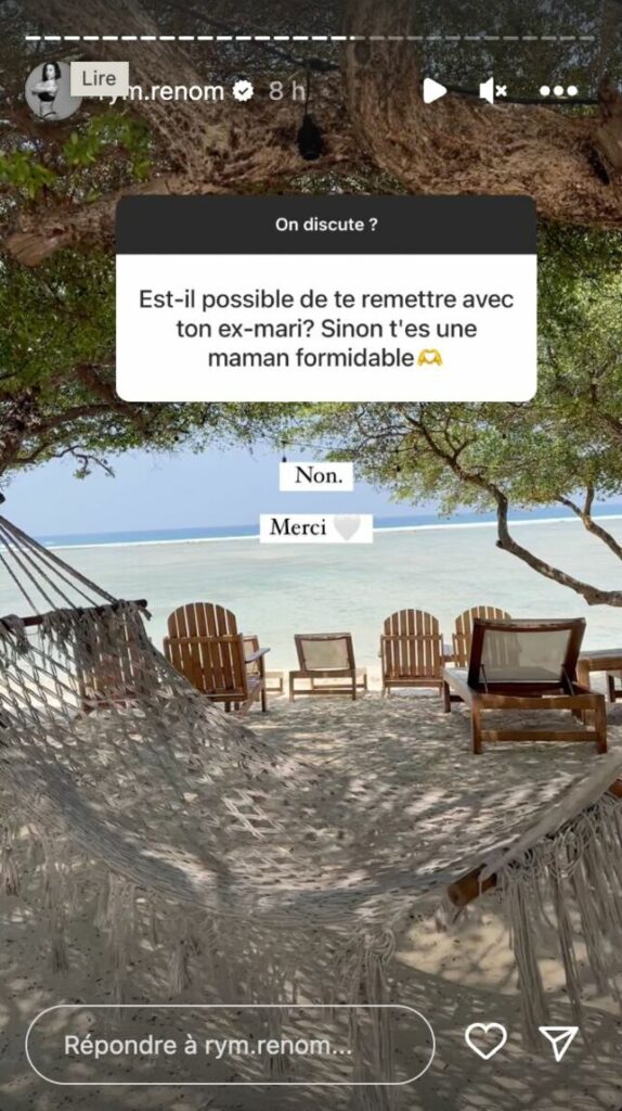 Rym Renom « envahie par une grande tristesse » et pleine de culpabilité à cause sa rupture