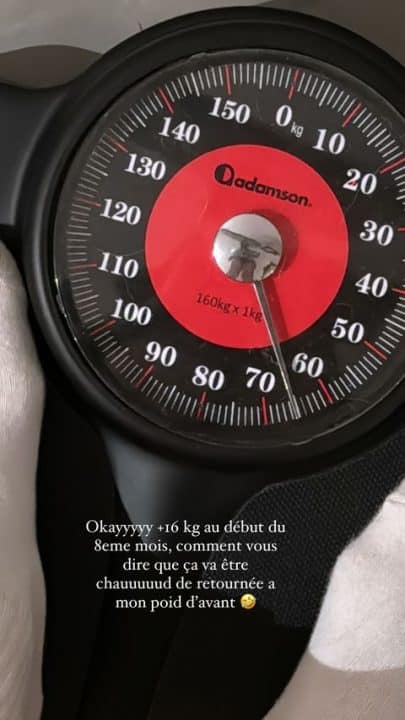 “Ça va être chauuuuuud” : Hilona Gos choquée de sa prise de poids