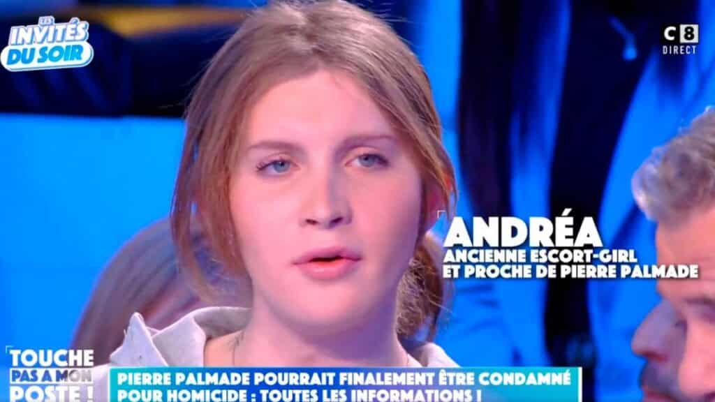 « 40 à 50 injections en 2-3 jours » : Andréa, ancienne escort-girl et proche de Pierre Palmade fait un témoignage accablant dans TPMP