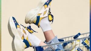 Des sneakers contre le gaspillage : Une paire de chaussures fabriquée avec des déchets