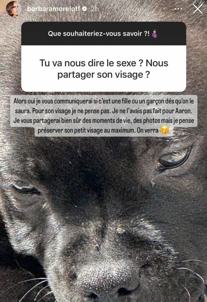 Antonin  : Sa chérie Barbara évoque le sexe et le prénom de leur enfant