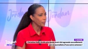 Christine Kelly (Chez Jordan) confie avoir été agressée sexuellement par un célèbre journaliste “Il me touchait les fesses…
