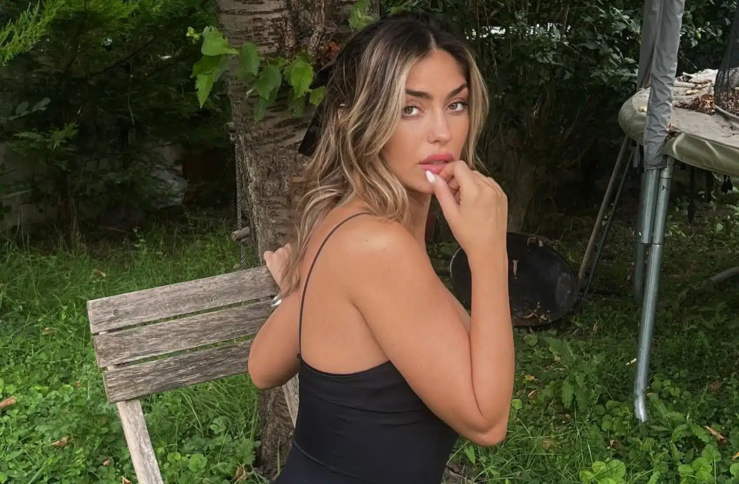 Her innocent smile hides wicked intentions