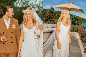Bérangère Krief s'est mariée